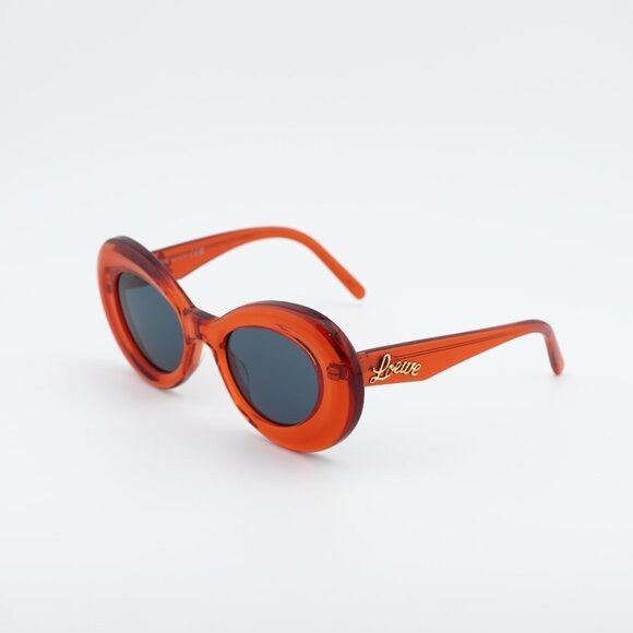 Loewe Loewe LW40112I 66V Sunglasses Red Butterfly Frame, Blue Size ONE SIZE - 1 Thumbnail