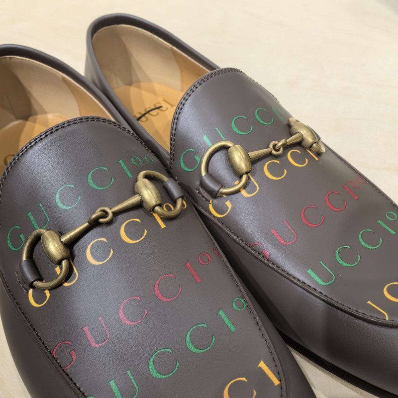 Gucci Gucci Casual Stylish Flat Shoes in Coffee Brown - Size US 7.5 / EU 40-41 - 6 Thumbnail