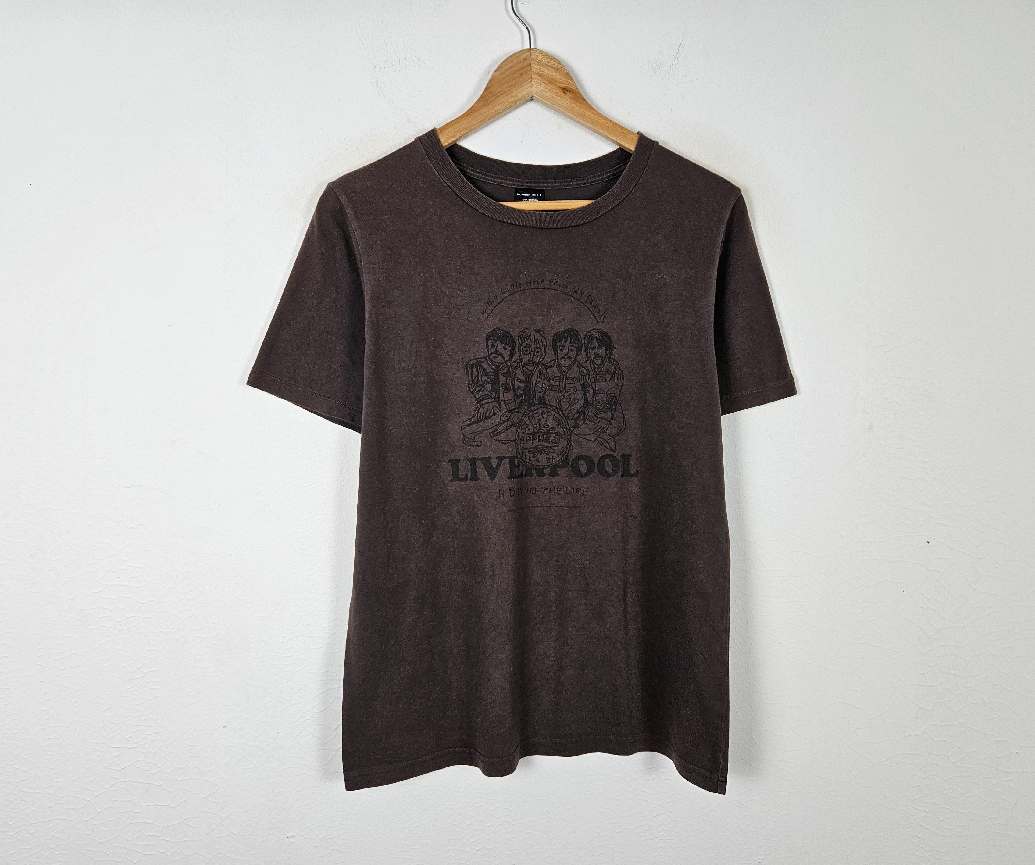 Number (N)ine Number Nine The Beatles A Day in The Life shirt Size US M / EU 48-50 / 2 - 2 Thumbnail