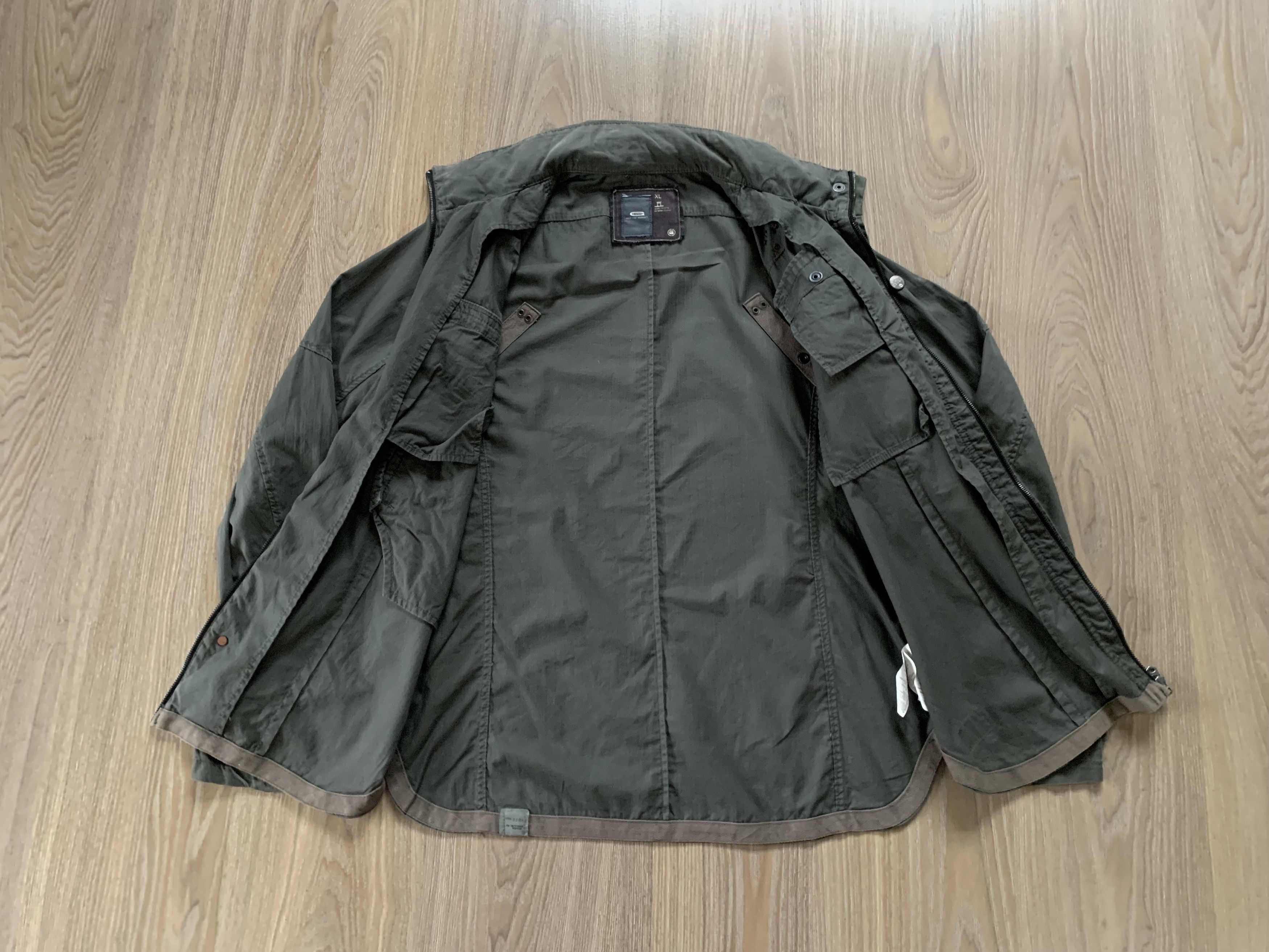G-Star Vintage Khaki G-Star Raw Light Jacket Military Size US L / EU 52-54 / 3 - 4 Thumbnail