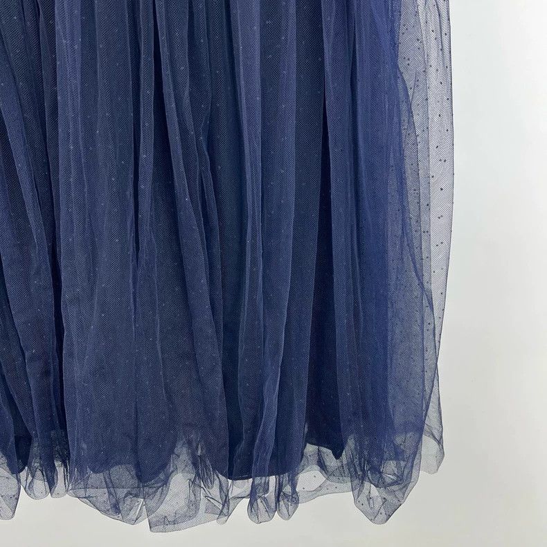Dior Dior Dark blue mesh skirt Size 24" / US 00 / IT 34 - 5 Thumbnail