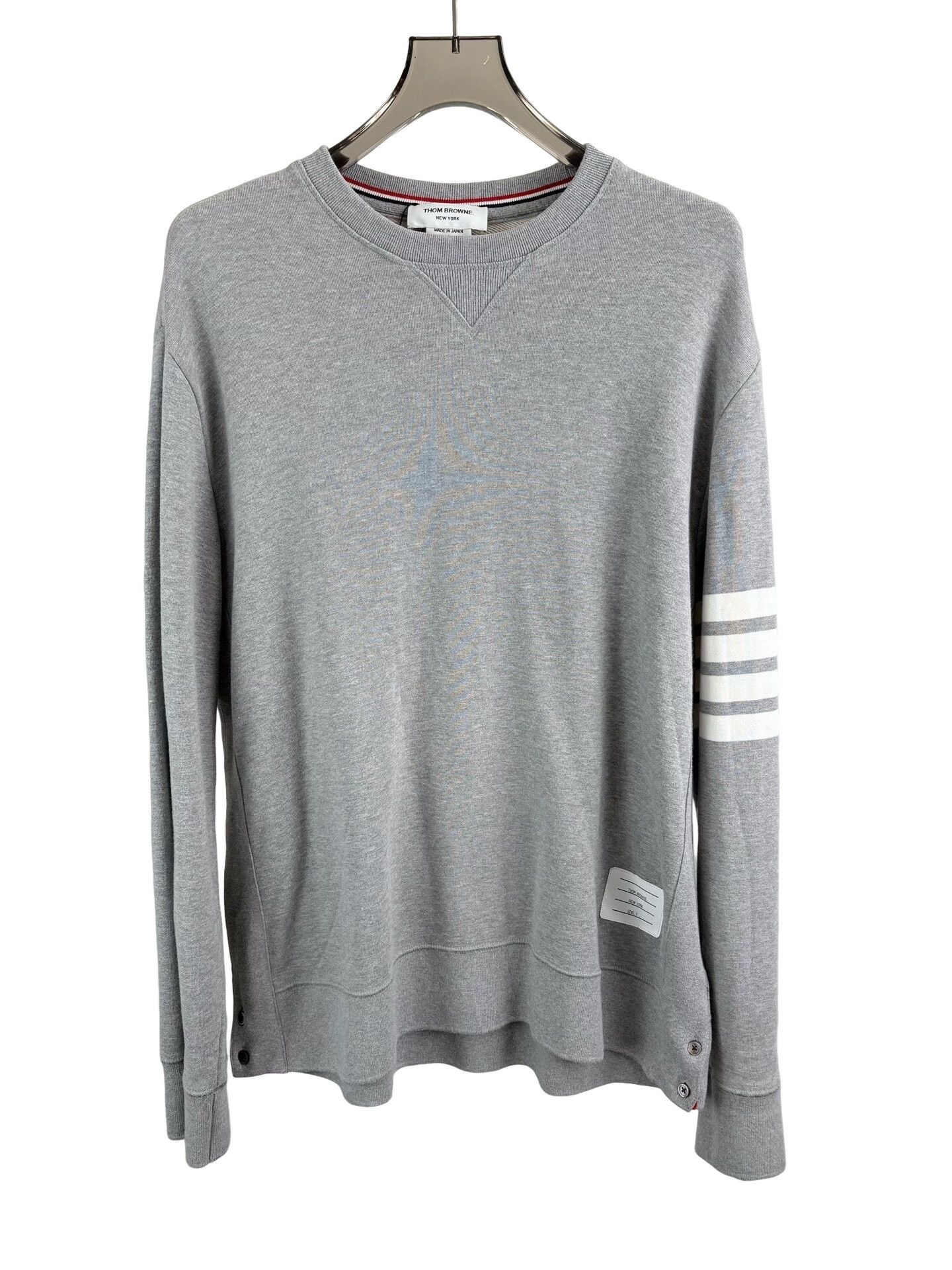 Thom Browne Thom Browne 4-Bar Stripe Sweatshirt Size 7 Size US XXL / EU 58 / 5 - 1 Thumbnail
