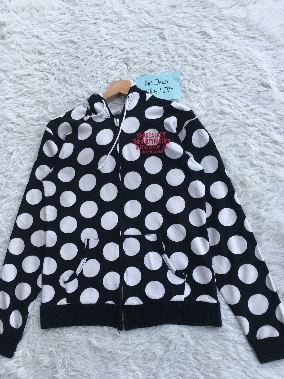 Wacko Maria Rare The Guilty Party Wacko Maria Polka Dots Hoodie Sweater Size S / US 4 / IT 40 - 6 Thumbnail