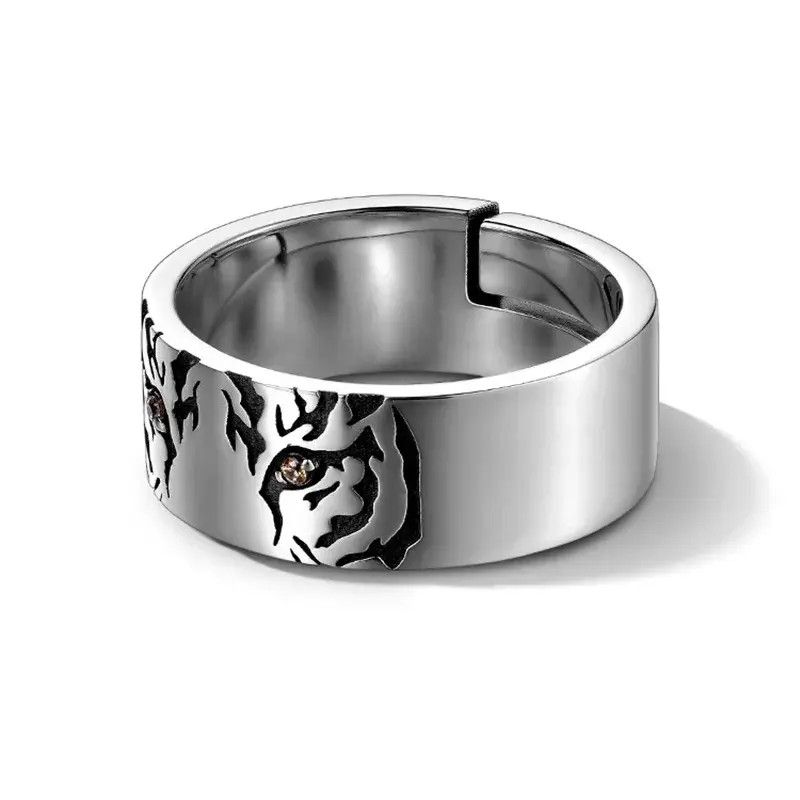 Jewelry Tiger Zircon Ring Size ONE SIZE - 4 Thumbnail