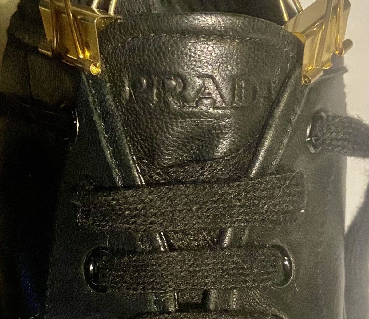 Prada Leather Sneakers Size US 8 / EU 41 - 4 Thumbnail