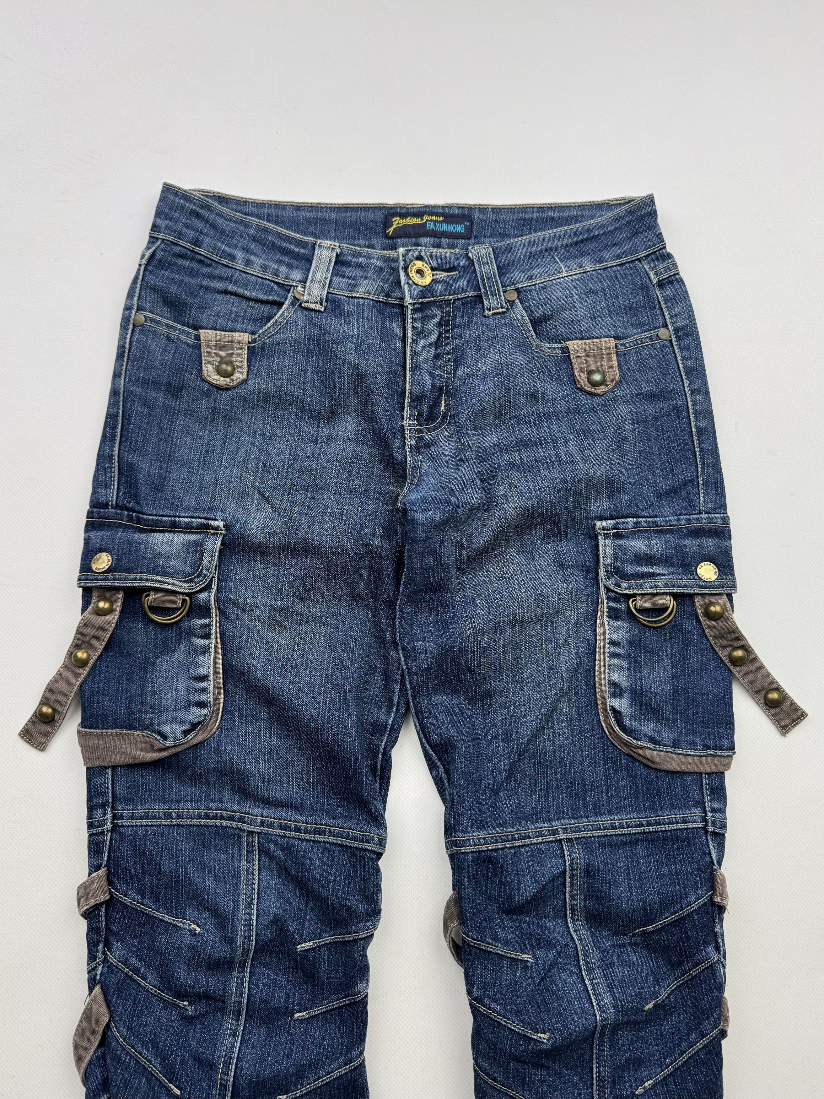 Japanese Brand 90's Long Shorts With Bondage B380(V406)E2 Size US 28 / EU 44 - 2 Thumbnail