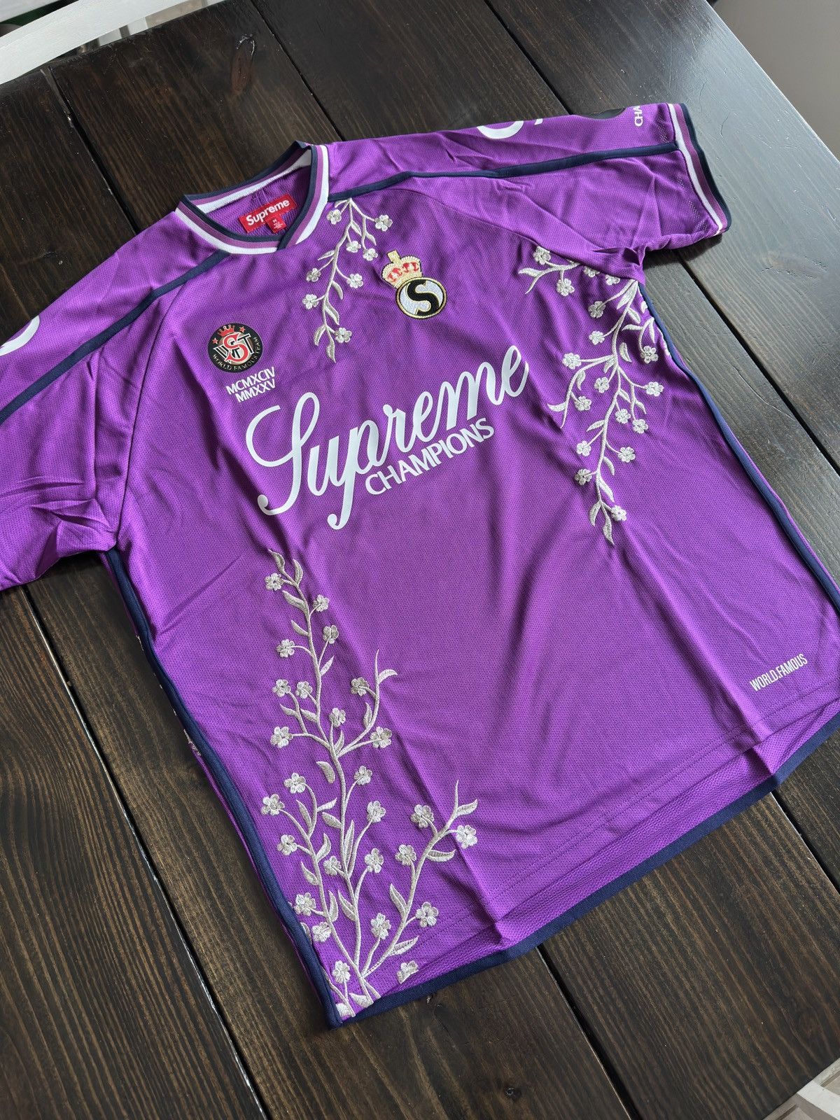 ウェア Supreme Floral Soccer Jersey Supreme Floral Soccer