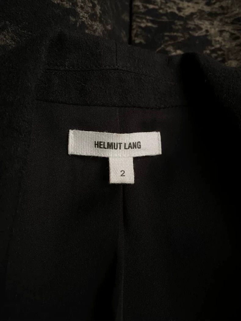 Helmut Lang HELMUT LANG size2 Splashed ink on a short jacket Size S / US 4 / IT 40 - 5 Thumbnail