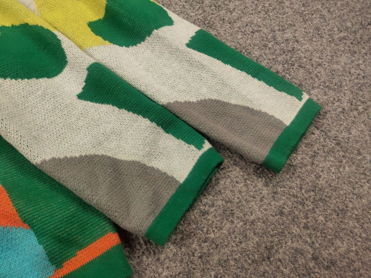 Jaded London Abstract Art knit Long Sleeve Jumpsuits Romper