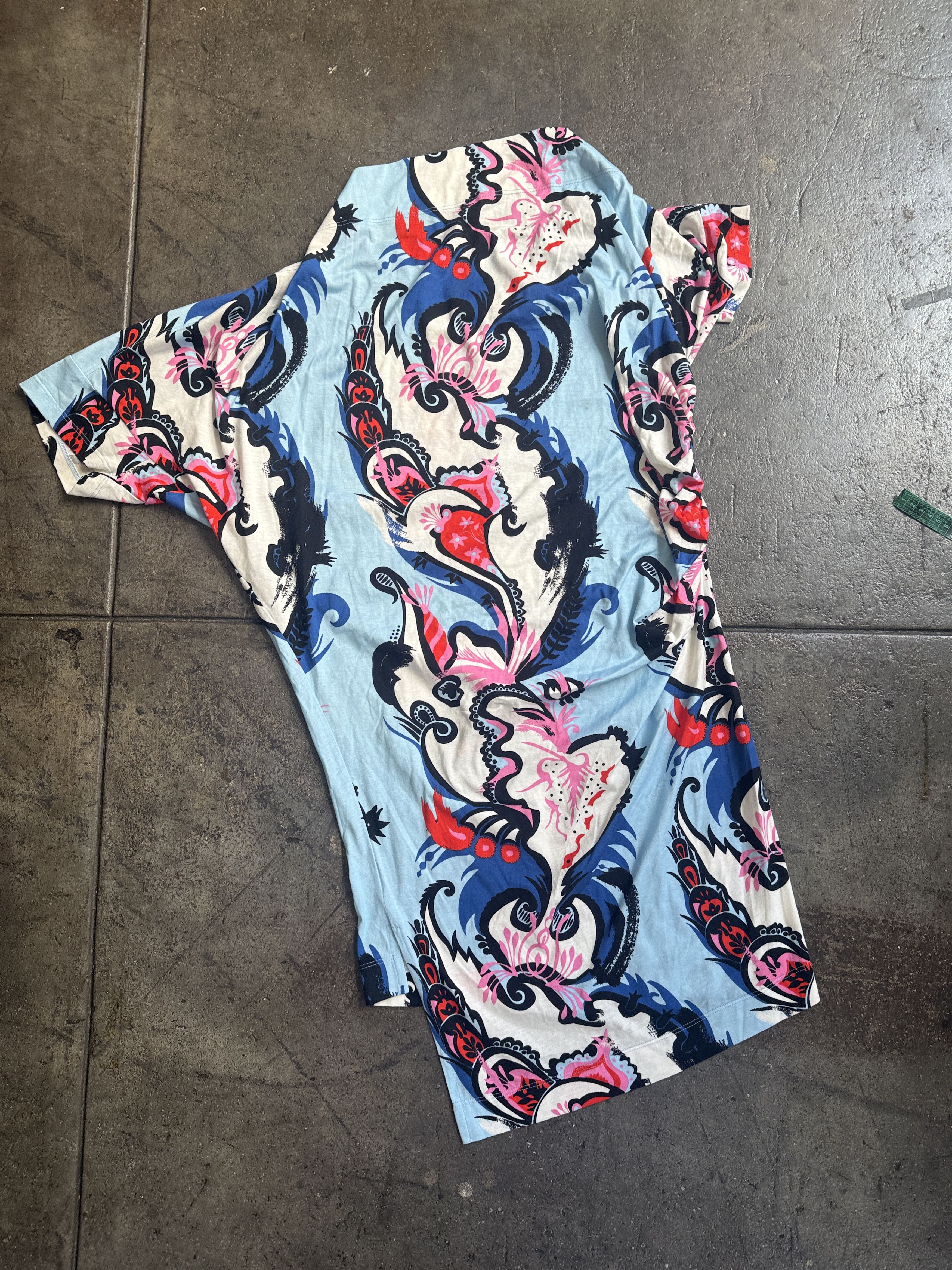 Vivienne Westwood 1/1 Sample Anglomania Crazy Assymetrical Shirt Dress Size M / US 6-8 / IT 42-44 - 7 Thumbnail