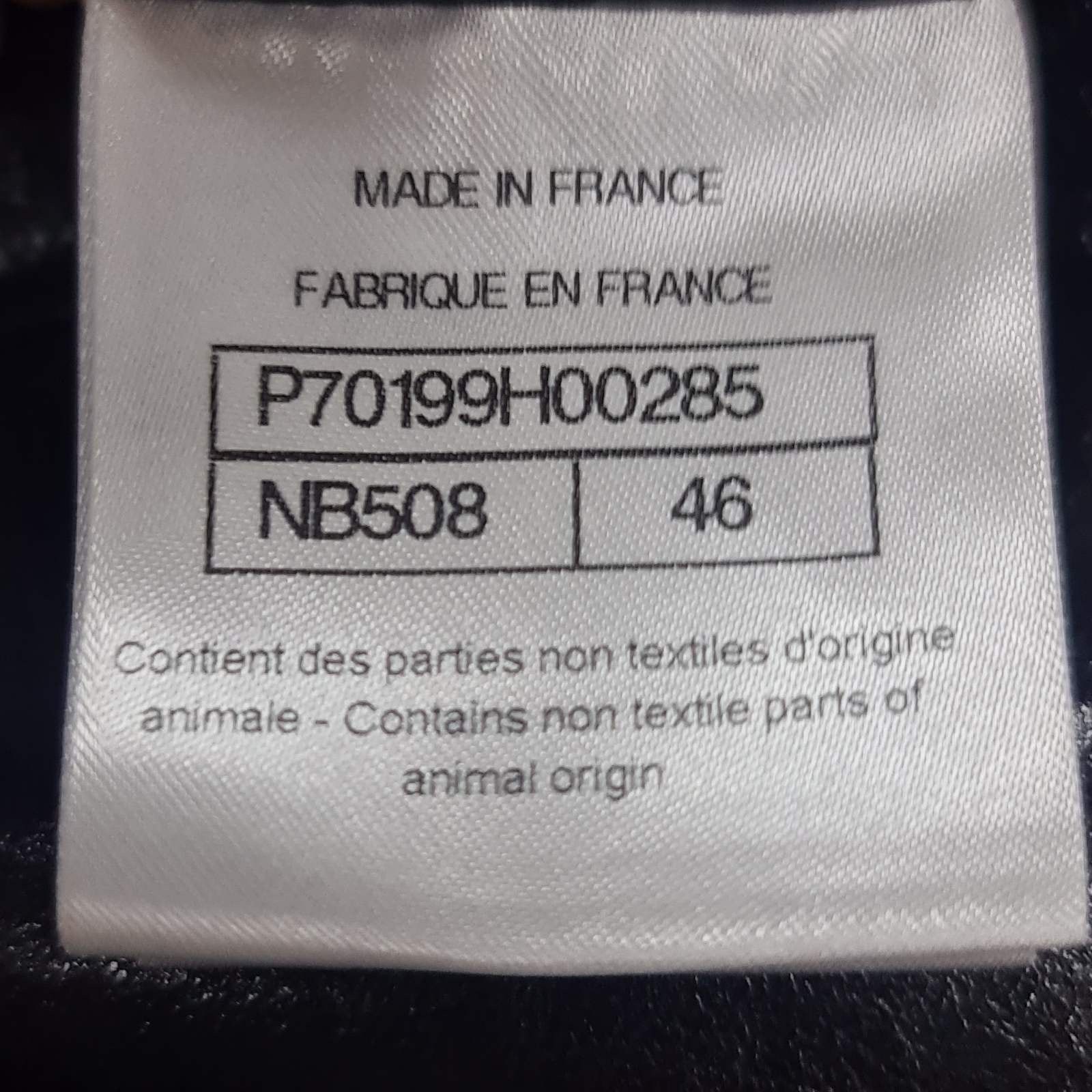 Chanel Chanel Black Leather Camellia CC logo Shorts Sz.46 Size 34" / US 12 / IT 48 - 8 Thumbnail