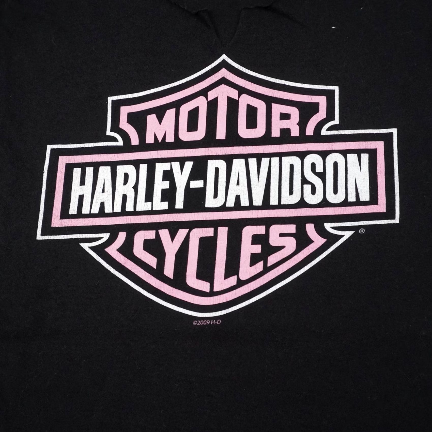 Harley Davidson Harley-Davidson T-Shirt Shirt Womens Medium Black Short Sleeve Pullover Round Neck Casual Basic Motorcycle 90s? Size M / US 6-8 / IT 42-44 - 7 Thumbnail