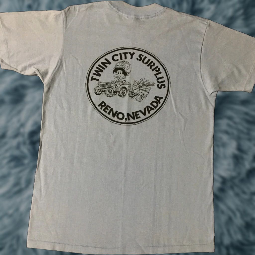 Vintage VINTAGE Shirt 80s Truckee River Raft Race Seals Blue S Men Graphic Tee Nickel? Size US S / EU 44-46 / 1 - 1 Thumbnail