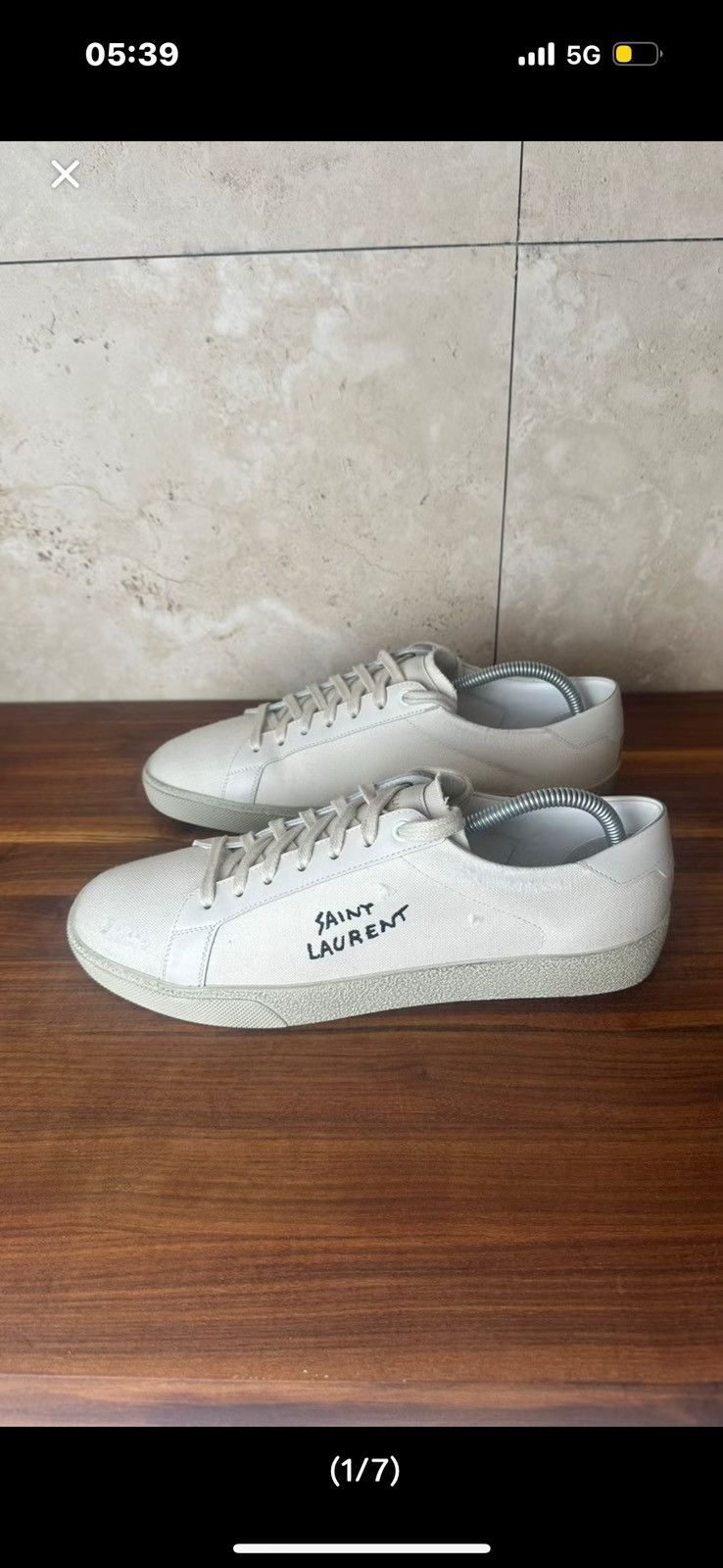 Saint Laurent Paris saint laurent distressed shoes(ny) Size US 9.5 / EU 42-43 - 3 Thumbnail