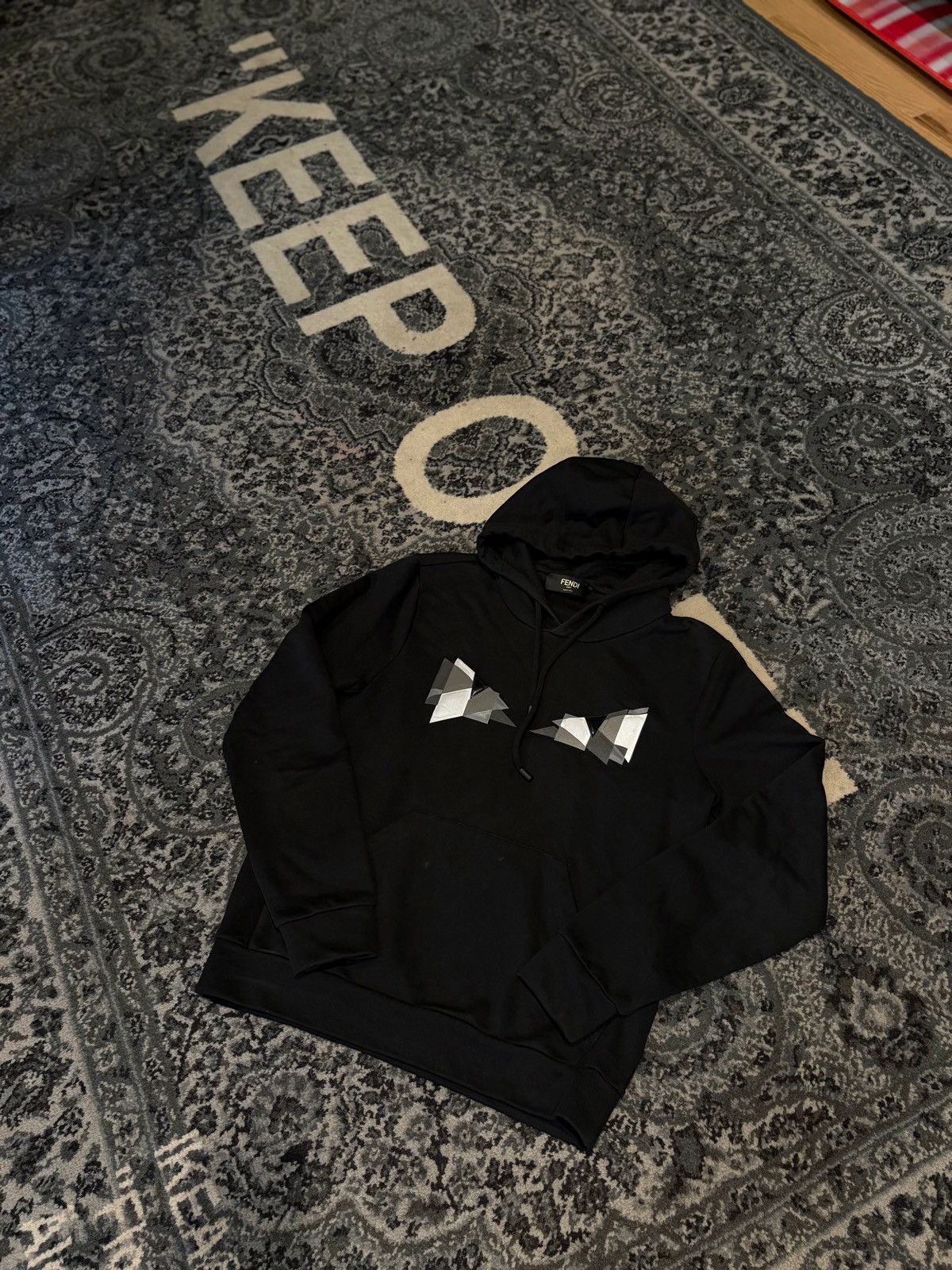Fendi Fendi Eyes Hoodie Black Size XS Size US XS / EU 42 / 0 - 1 Thumbnail