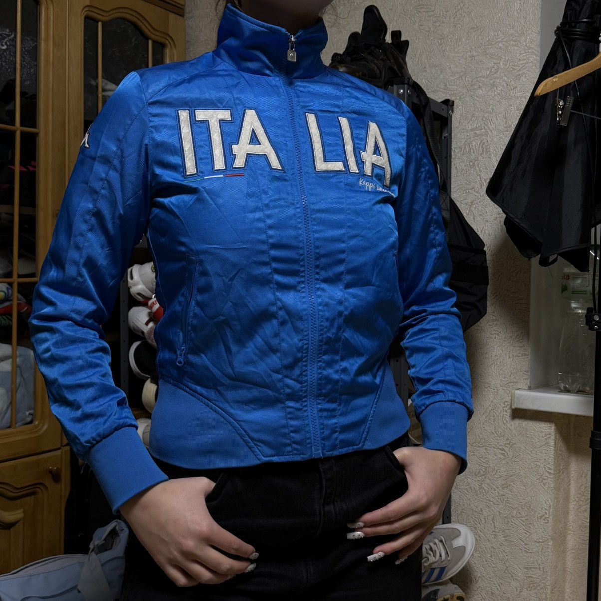 Kappa 📌Vintage Kappa ITALIA Big Logo FullZip Bloke Light Bomber Size M / US 6-8 / IT 42-44 - 4 Thumbnail