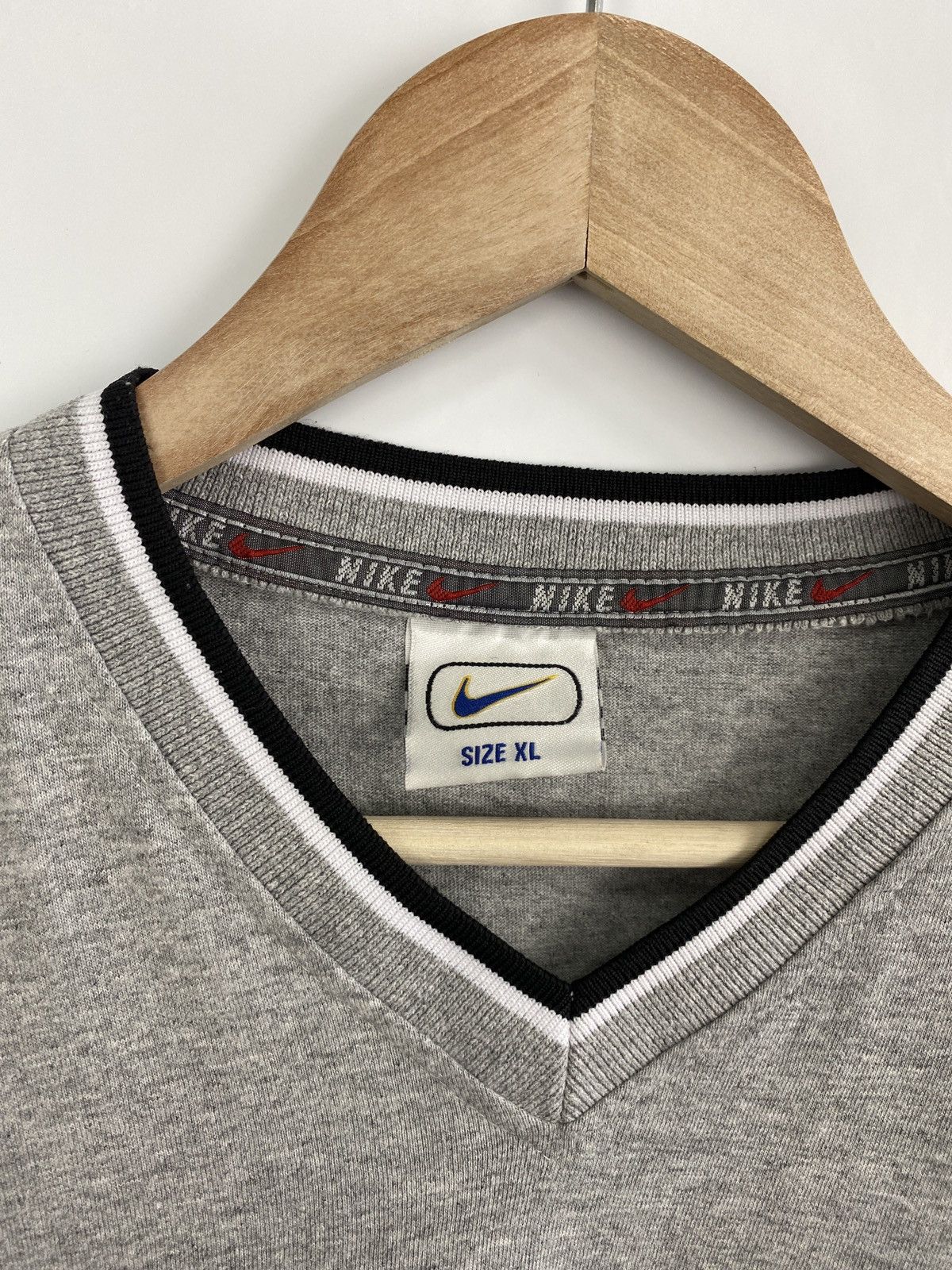 Nike 🇺🇸 Vintage 90s Nike T-Shirt Y2K Rare Retro Hype Size US XL / EU 56 / 4 - 4 Thumbnail