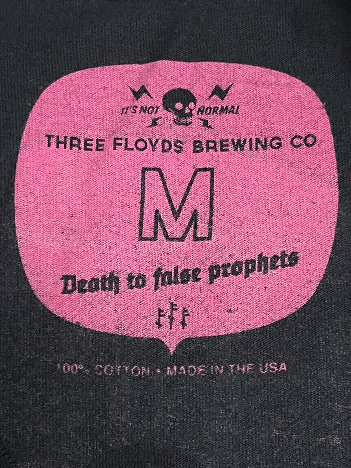 Other Three Floyds Brewing Skull Pink Graphic Tee USA M Size US M / EU 48-50 / 2 - 5 Thumbnail