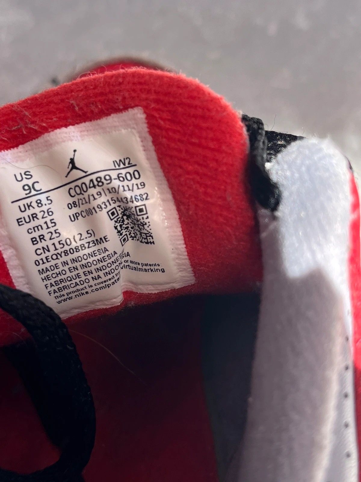 Jordan Brand Air Jordan Retro 3 Size 9C EUR 26 15cm Sneakers Size US 5 / EU 37 - 13 Thumbnail