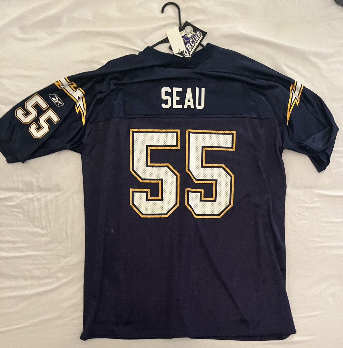 Vintage Junior Seau vintage jersey Size US XL / EU 56 / 4 - 7 Thumbnail