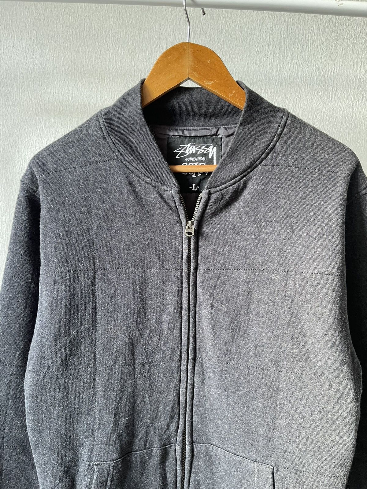 Stussy Stussy Bomber Zip Jacket Size US M / EU 48-50 / 2 - 4 Thumbnail