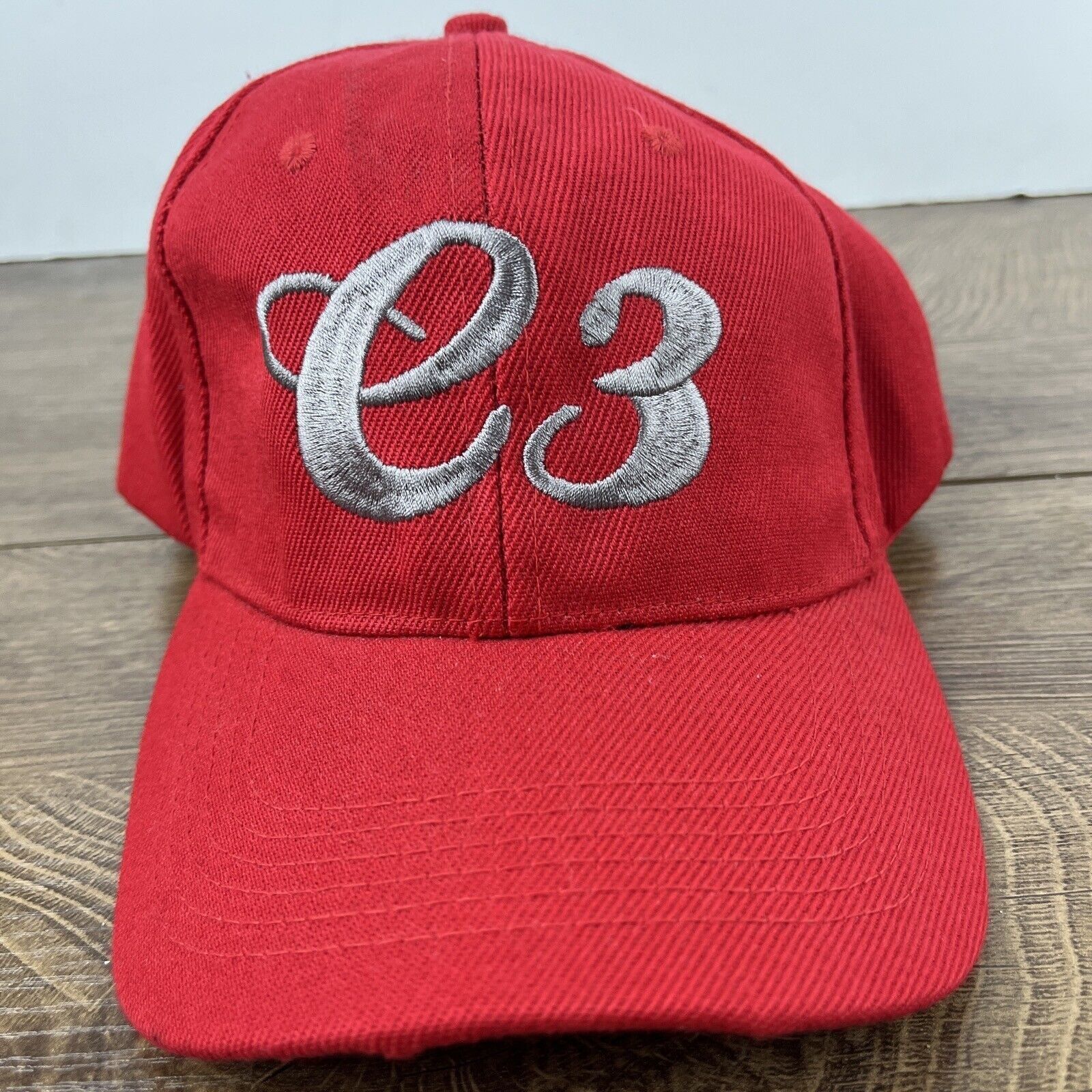 Other E3 Hat e3 Hat Red Adjustable Hat Adult Size Hat Red Cap Size ONE SIZE - 6 Thumbnail
