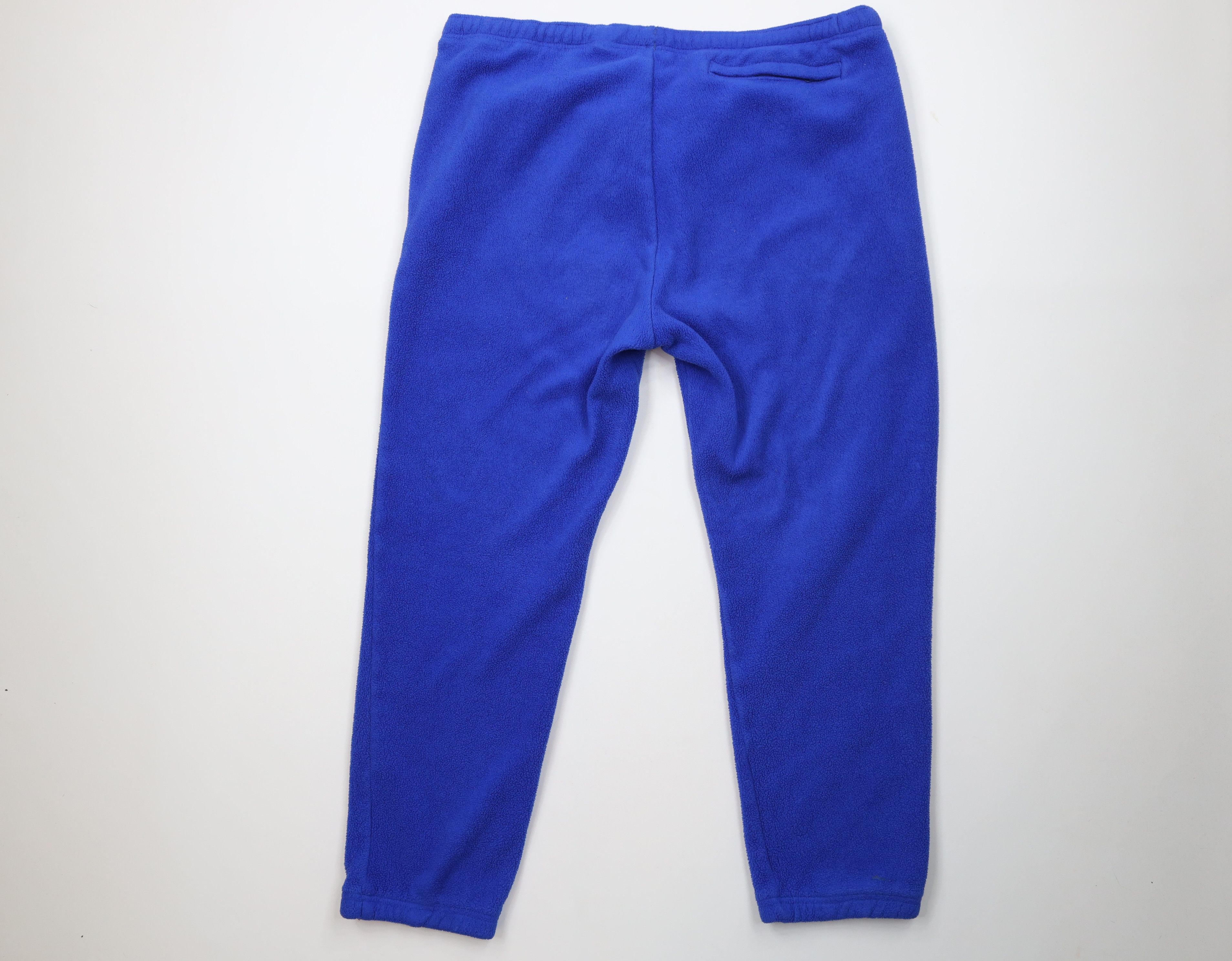 Lands' End Vintage 90s Lands End Polartec Fleece Sweatpants Blue USA Size 36" / US 14 / IT 50 - 10 Thumbnail