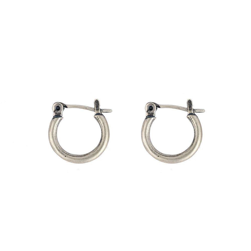 Jewelry Hip-hop Earrings One Pairs Chrome Jewelry Size ONE SIZE - 6 Thumbnail