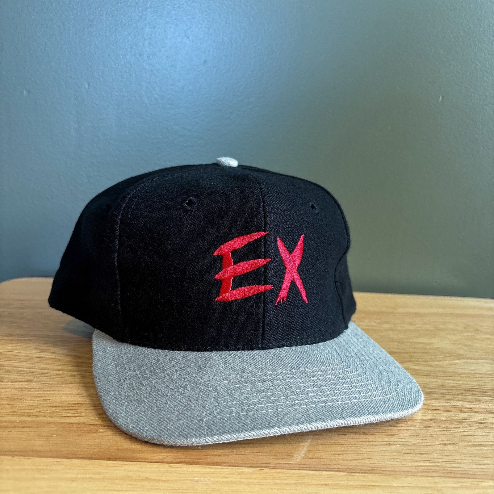 Designer Vintage 90s Special Export Beer EX Black Red Snapback Hat Size ONE SIZE - 1 Thumbnail