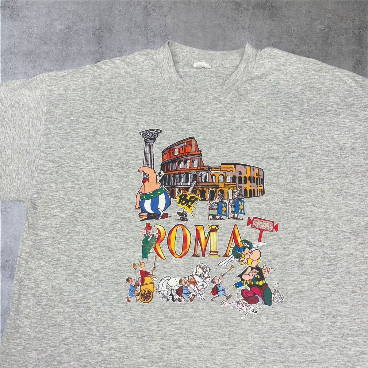 Vintage Vintage Rome Tourist Shirt Size US XL / EU 56 / 4 - 2 Thumbnail