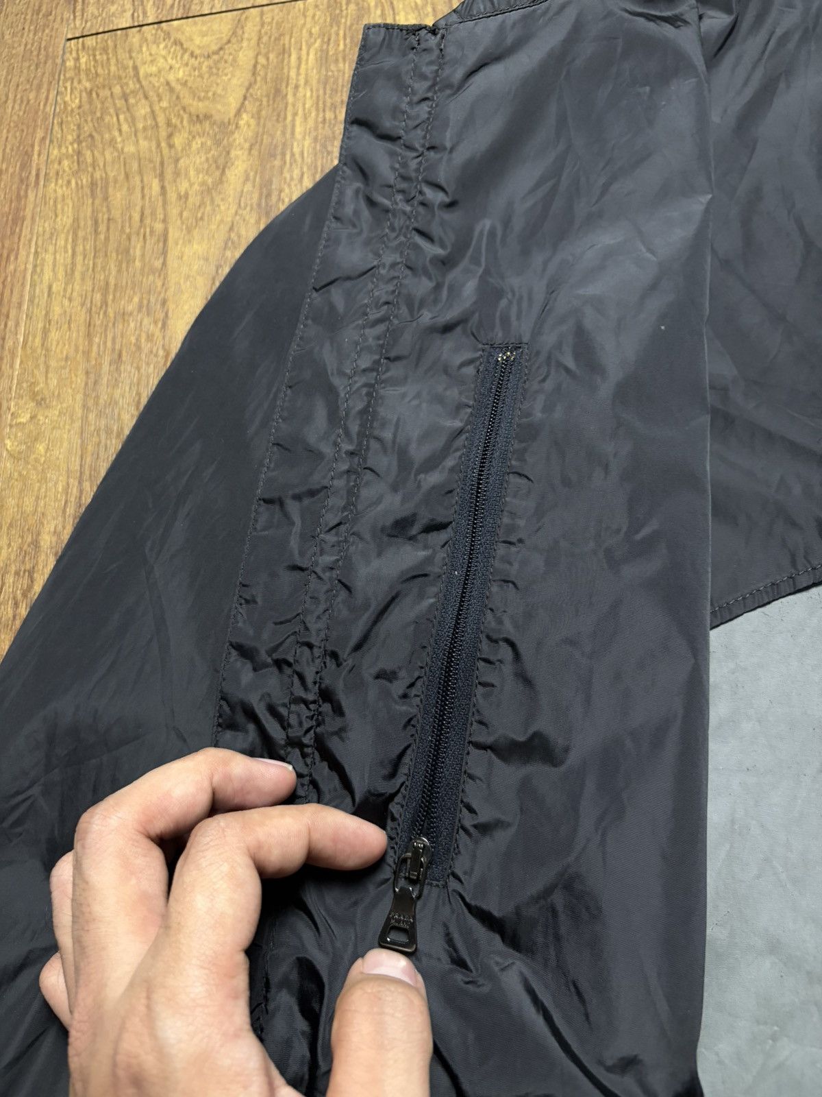 Prada 2000s Prada Sport Nylon Long Coat Jacket Size US M / EU 48-50 / 2 - 9 Thumbnail