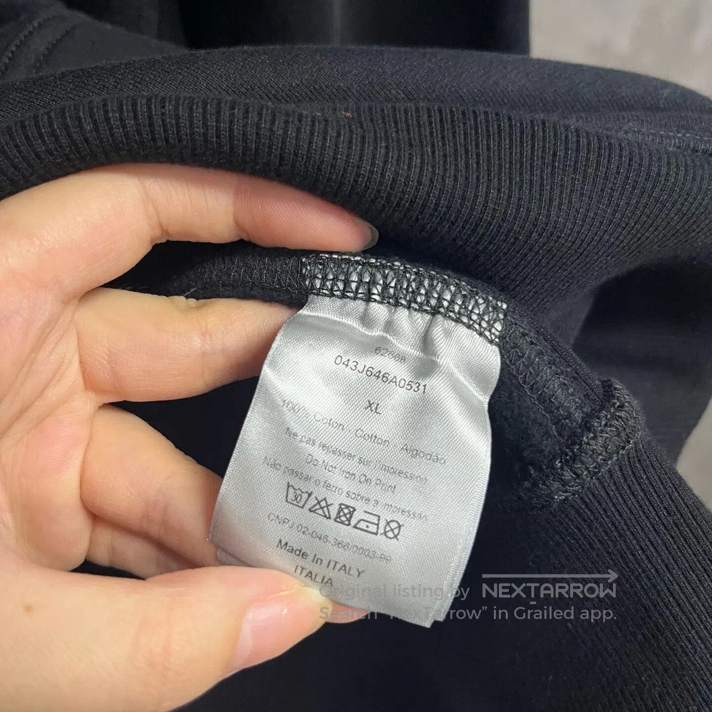 Louis Vuitton Louis Vuitton Letter-printed hooded casual hoodie| Size US L / EU 52-54 / 3 - 2 Thumbnail
