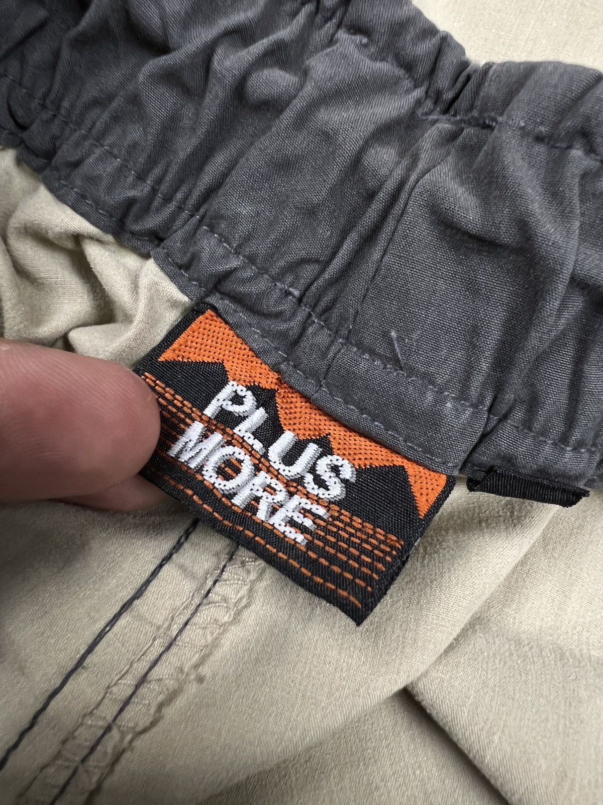 Japanese Brand Plusmore Cargo Short Pants Size US 31 - 5 Thumbnail