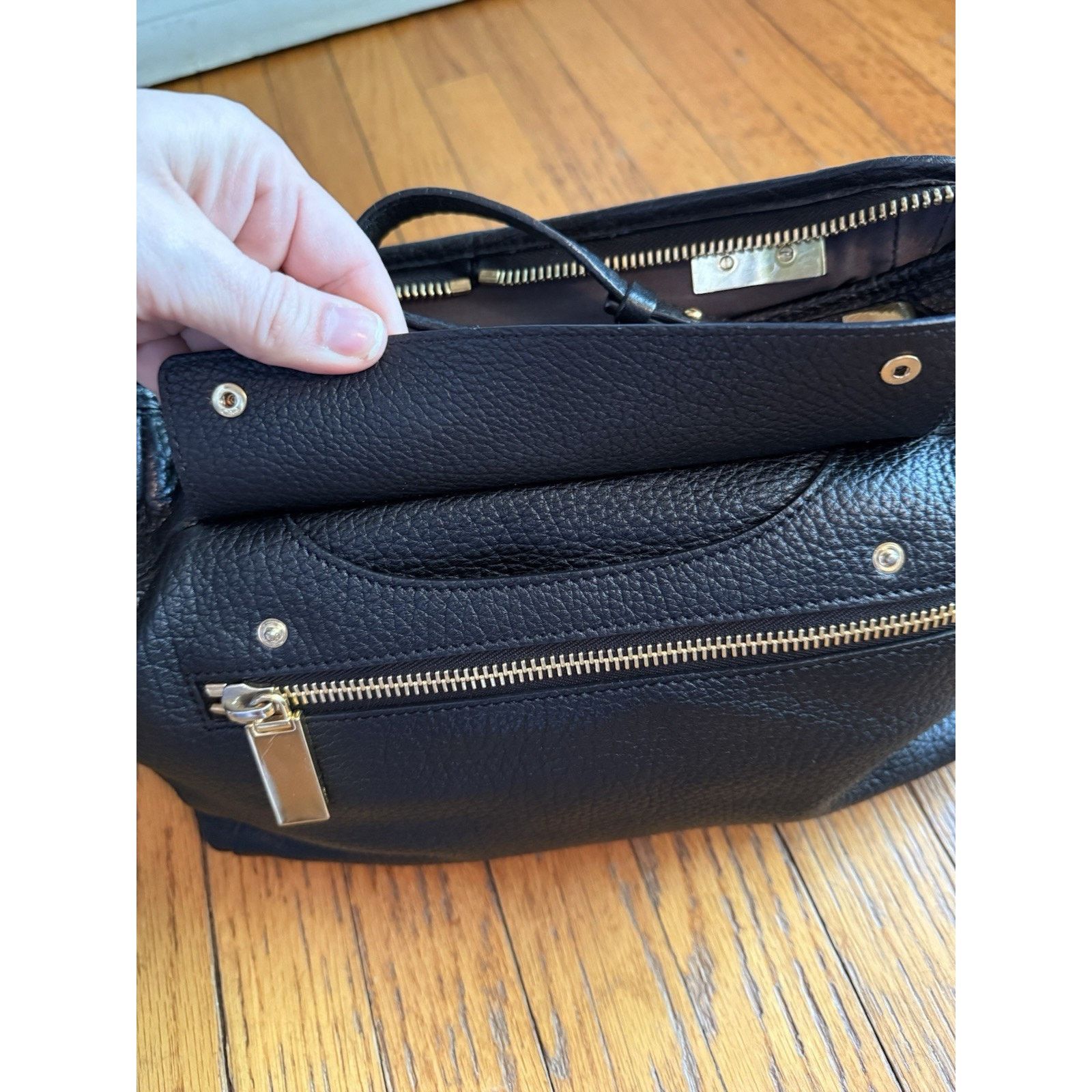 Chloe Chloé 2way Attache 11mr0701 Black Leather Bag Authentic Size ONE SIZE - 9 Thumbnail