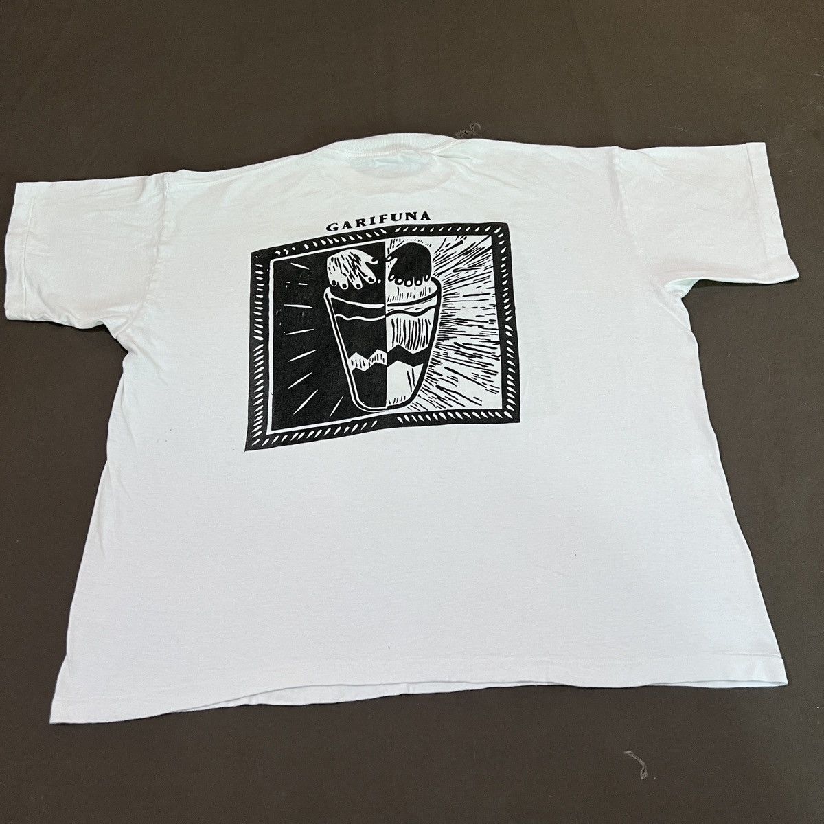 Vintage Vintage 90s Honduras Garifuna Tee XL Size US XL / EU 56 / 4 - 4 Thumbnail