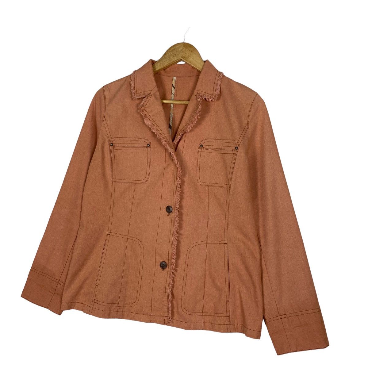 Japanese Brand Rosas Club Button Coat Jacket Size US M / EU 48-50 / 2 - 1 Thumbnail