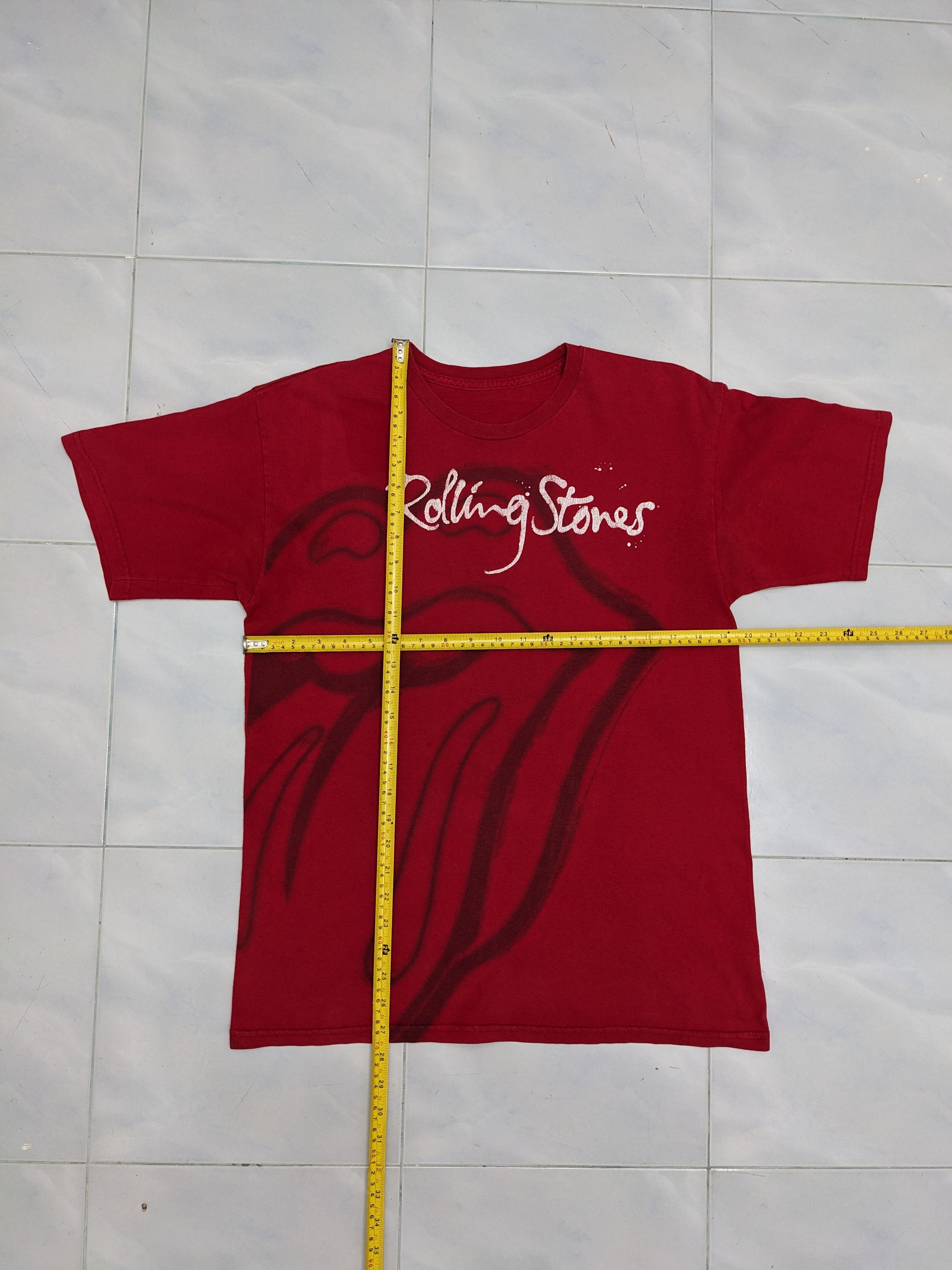 The Rolling Stones Vintage Y2K The Rolling Stones Rock Band Tshirt Size US M / EU 48-50 / 2 - 7 Thumbnail