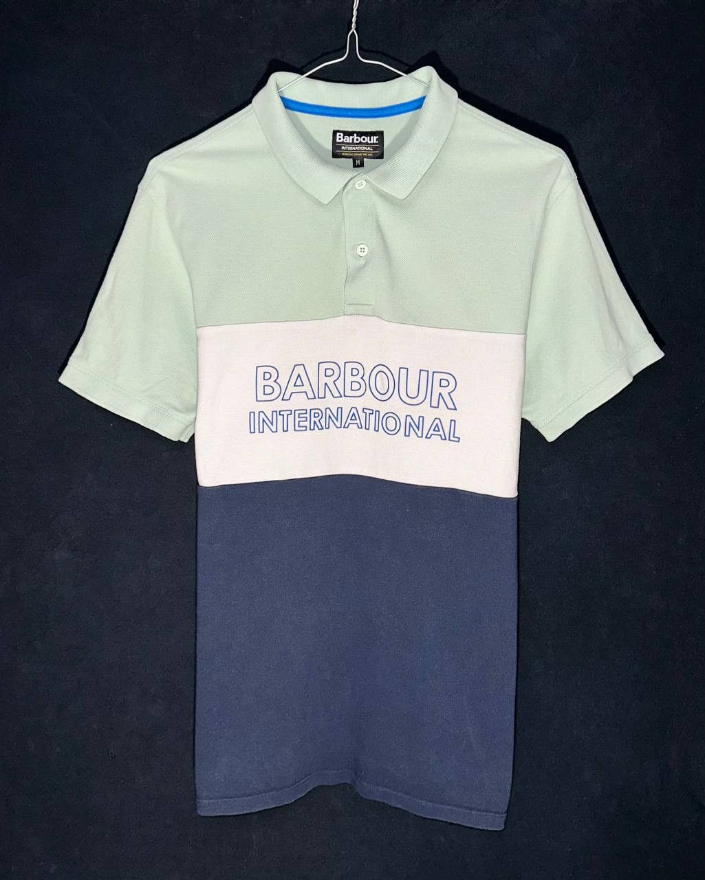 Barbour Barbour International t shirt polo short sleeve blue 3colors Size US M / EU 48-50 / 2 - 1 Thumbnail
