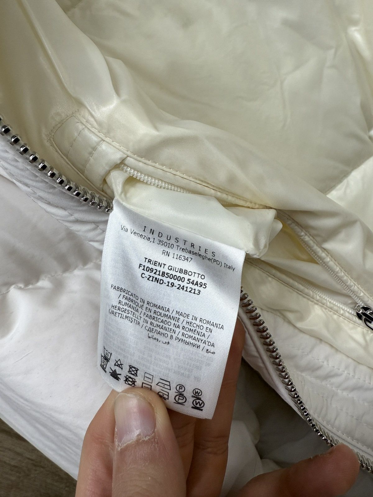 Moncler Moncler Genius White Jacket Size US M / EU 48-50 / 2 - 15 Thumbnail