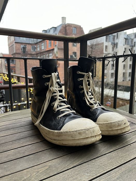 rick owens ramones sizing