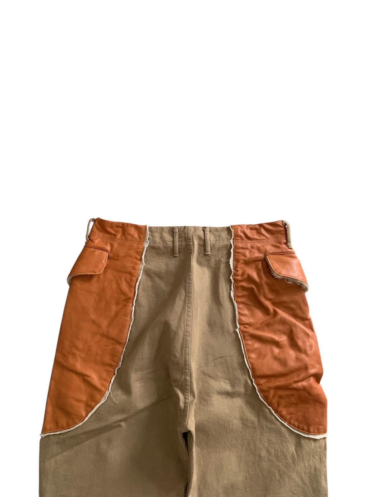 Kapital Rare Kapital Hiro Hirata Mixed Leather Pocket Pants Size US 32 / EU 48 - 10 Thumbnail