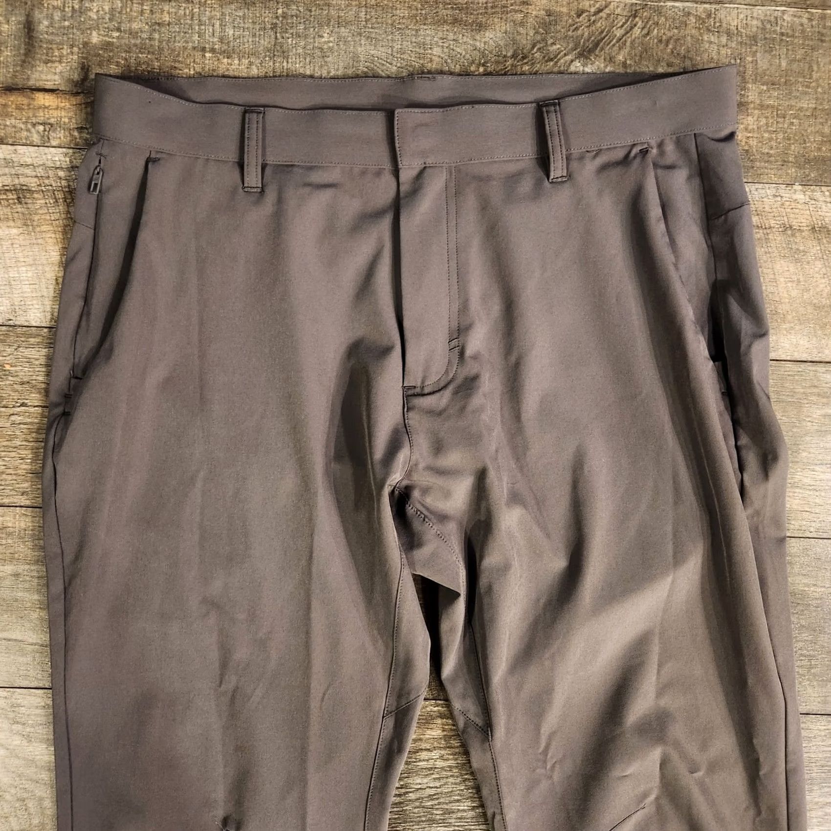 Fabletics Fabletics The Only Pants Mens Large 34x30 Gray Performance Stretch Size US 33 - 3 Thumbnail
