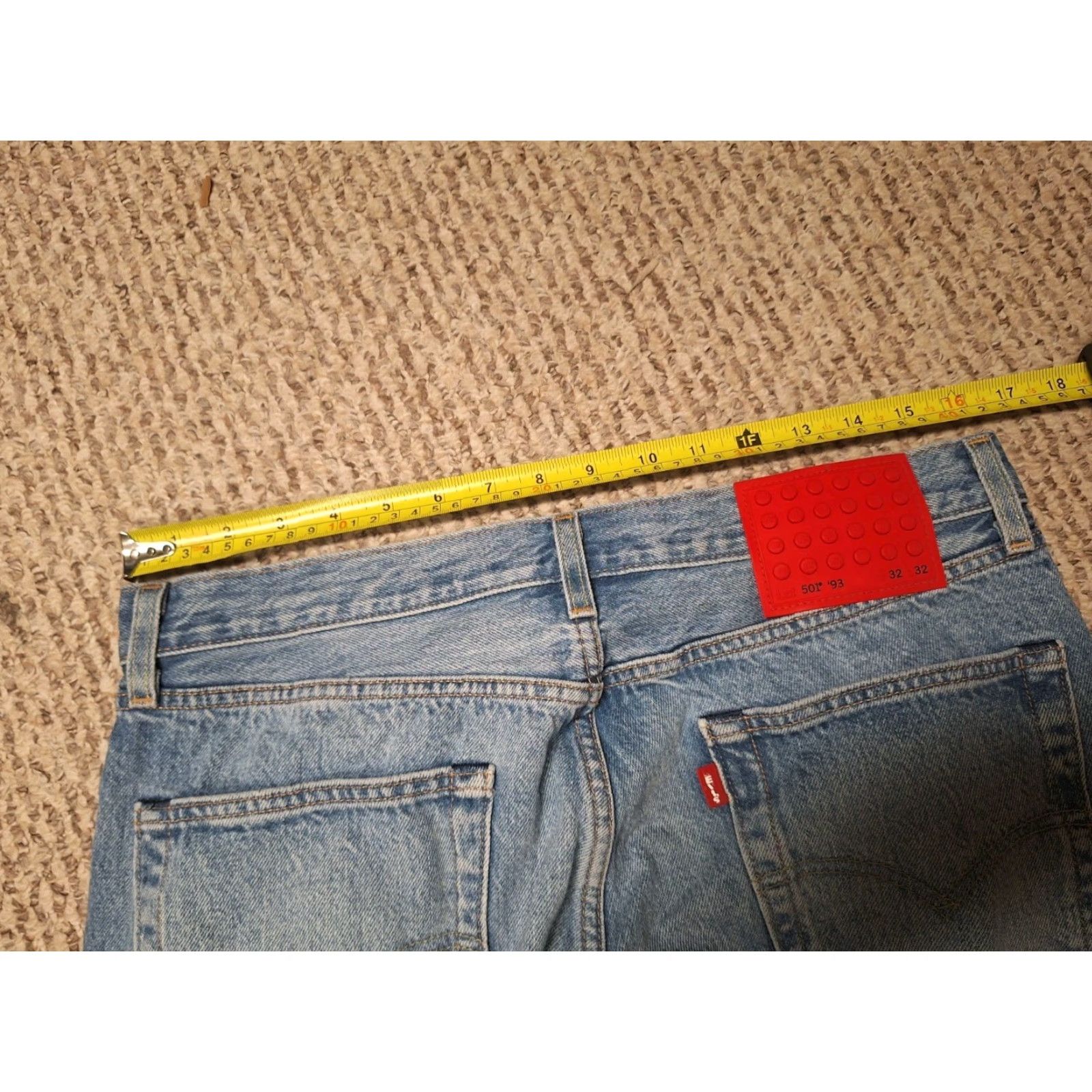 Levi's Levi's 501 Jeans Men Straight 32x32 Blue Regular Denim Button Retro 93 '93 501 Series Size US 32 / EU 48 - 6 Thumbnail