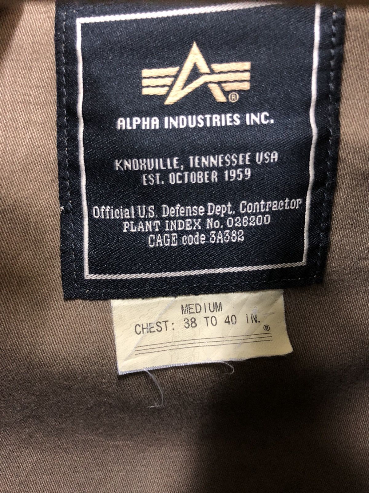 Alpha Industries 🍁 ALPHA INDUSTRIE 🍁 Size US M / EU 48-50 / 2 - 6 Thumbnail