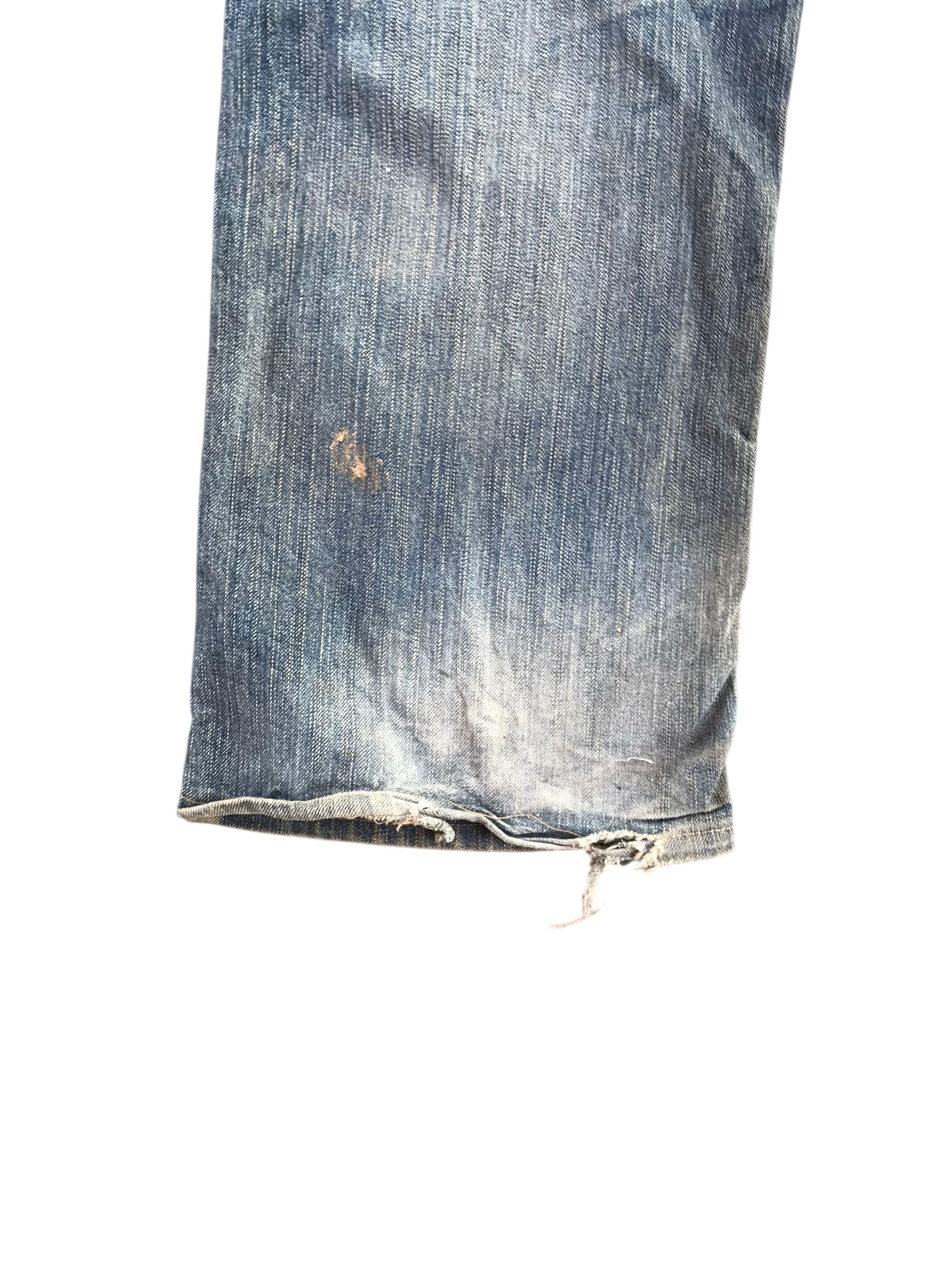 Tornado Mart Vtg 90s Edwin Japan Distressed Denim-Size 35-14th addiction Size US 35 - 7 Thumbnail