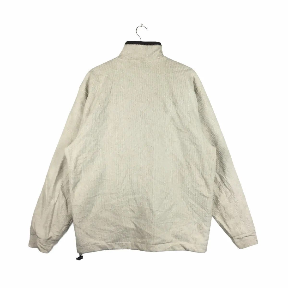Converse Vtg CONVERSE USA Fleece Jacket Parka Trench Outdoor Sweater Size US L / EU 52-54 / 3 - 3 Thumbnail