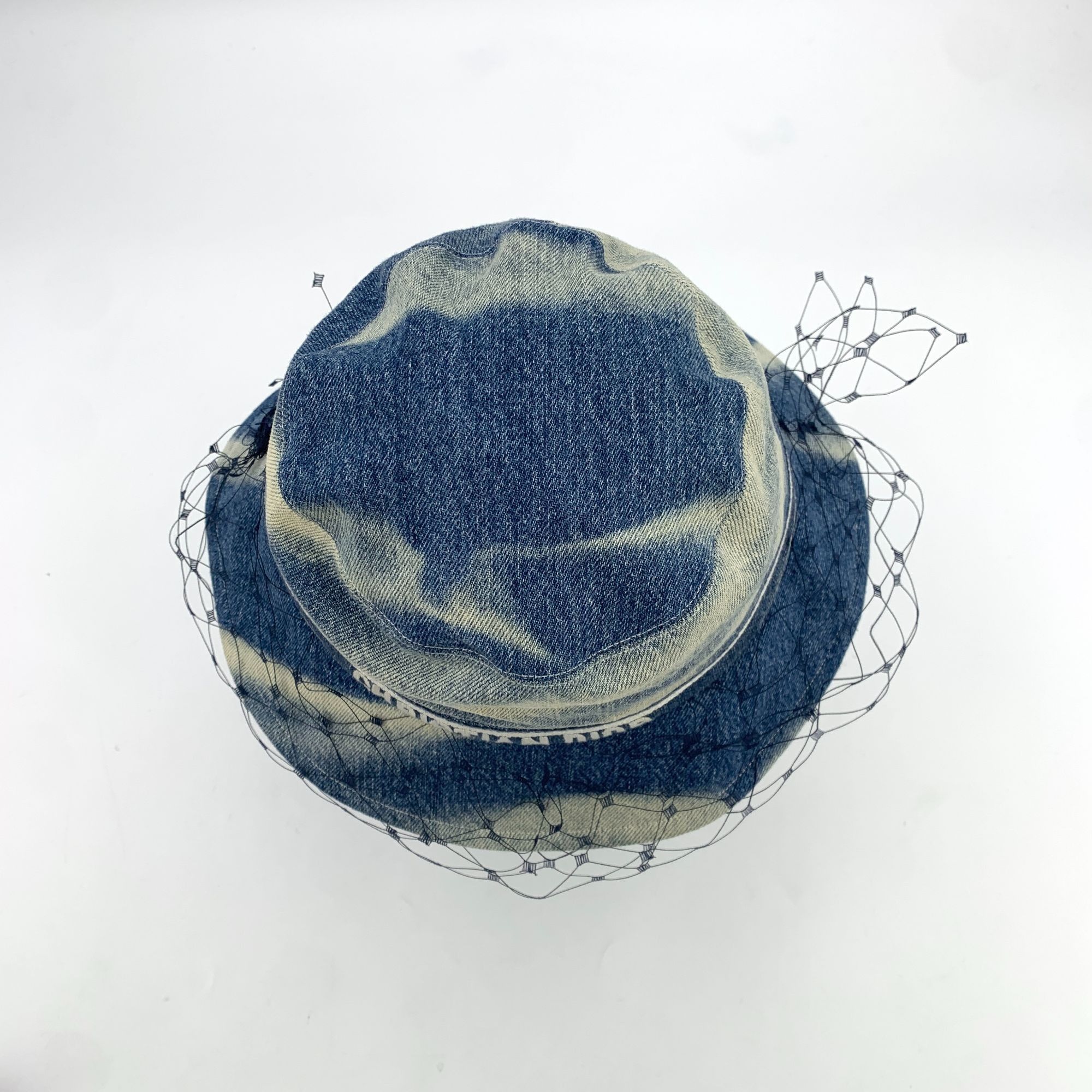 Dior Christian Dior Tie-Dyed Cotton Fishermans Hat W/Mesh Detail Size ONE SIZE - 6 Thumbnail
