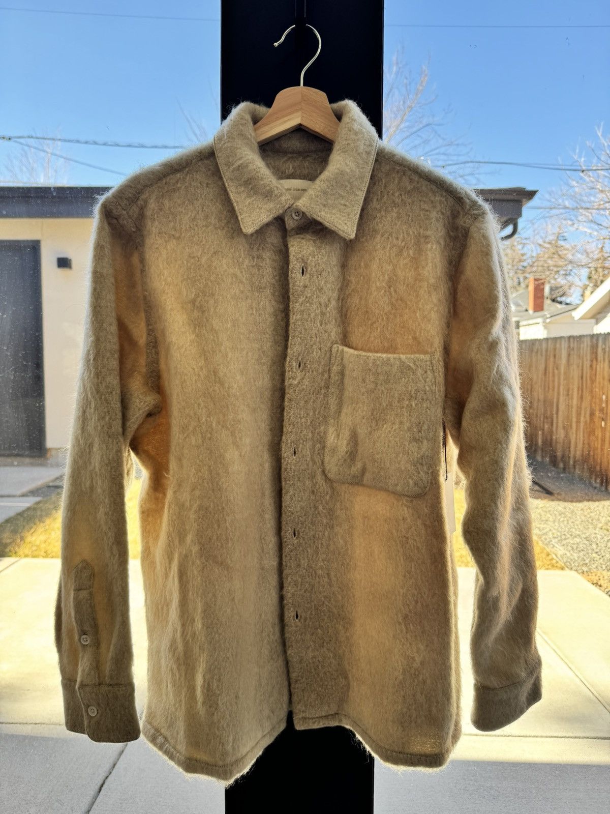Aime Leon Dore Aime Leon Dore Mohair Overshirt (Medium) Size US M / EU 48-50 / 2 - 2 Thumbnail