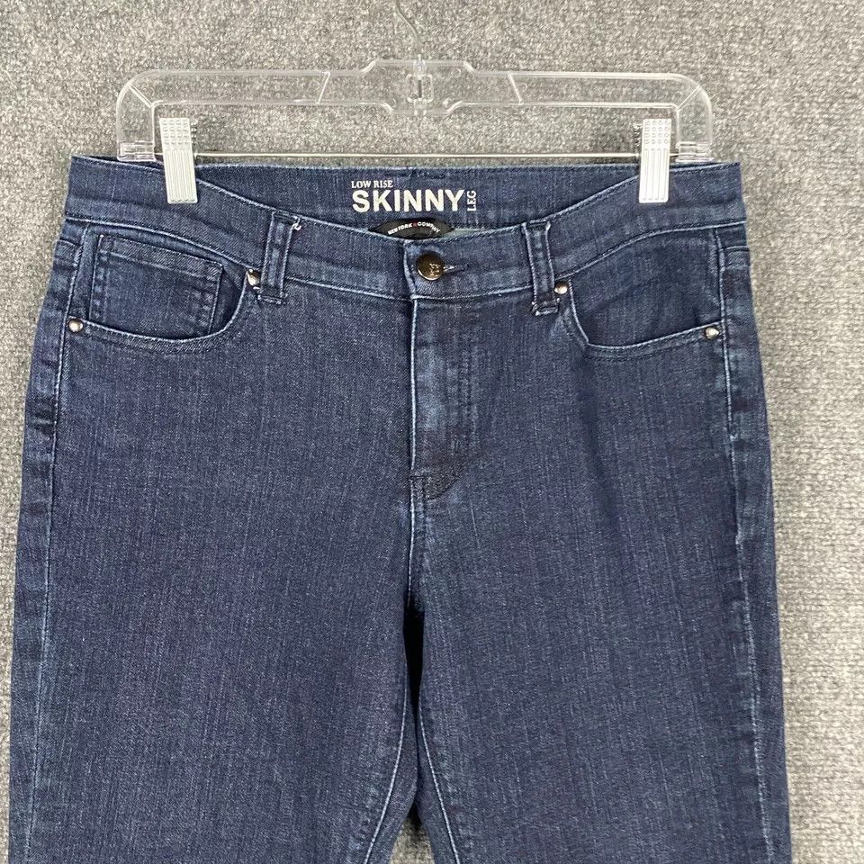 Other New York & Company Skinny Low Rise Jeans Women's 8 Denim Size 30" / US 8 / IT 44 - 2 Thumbnail