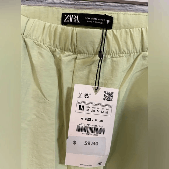 Zara NWT- Zara- parachute pants- M (2 available) Size US 41 - 3 Thumbnail